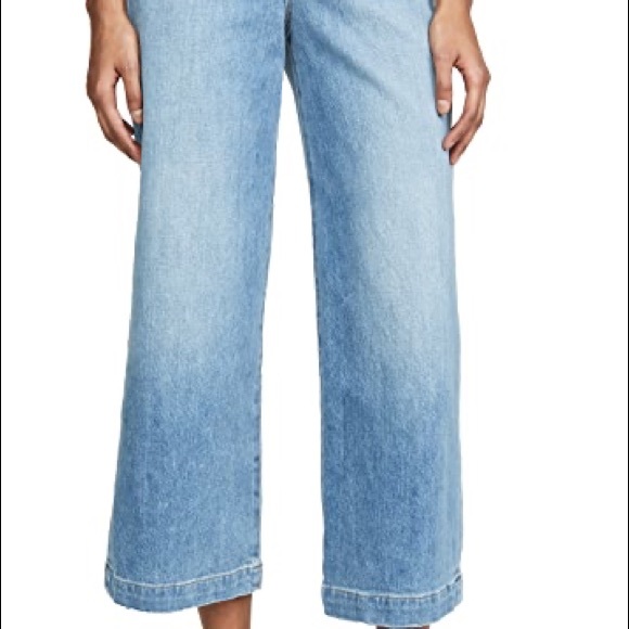 FRAME Ali Wide Crop Jeans Size 31  BNWOT - Picture 3 of 7